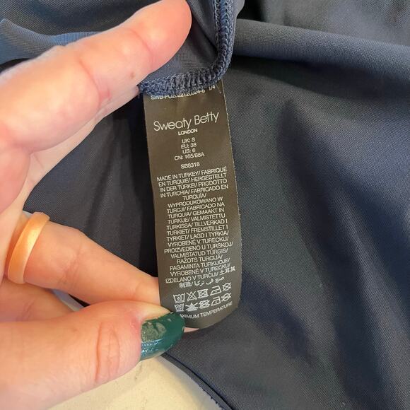 Sweaty Betty Explorer Romper Navy Size 6 - Picture 6 of 8